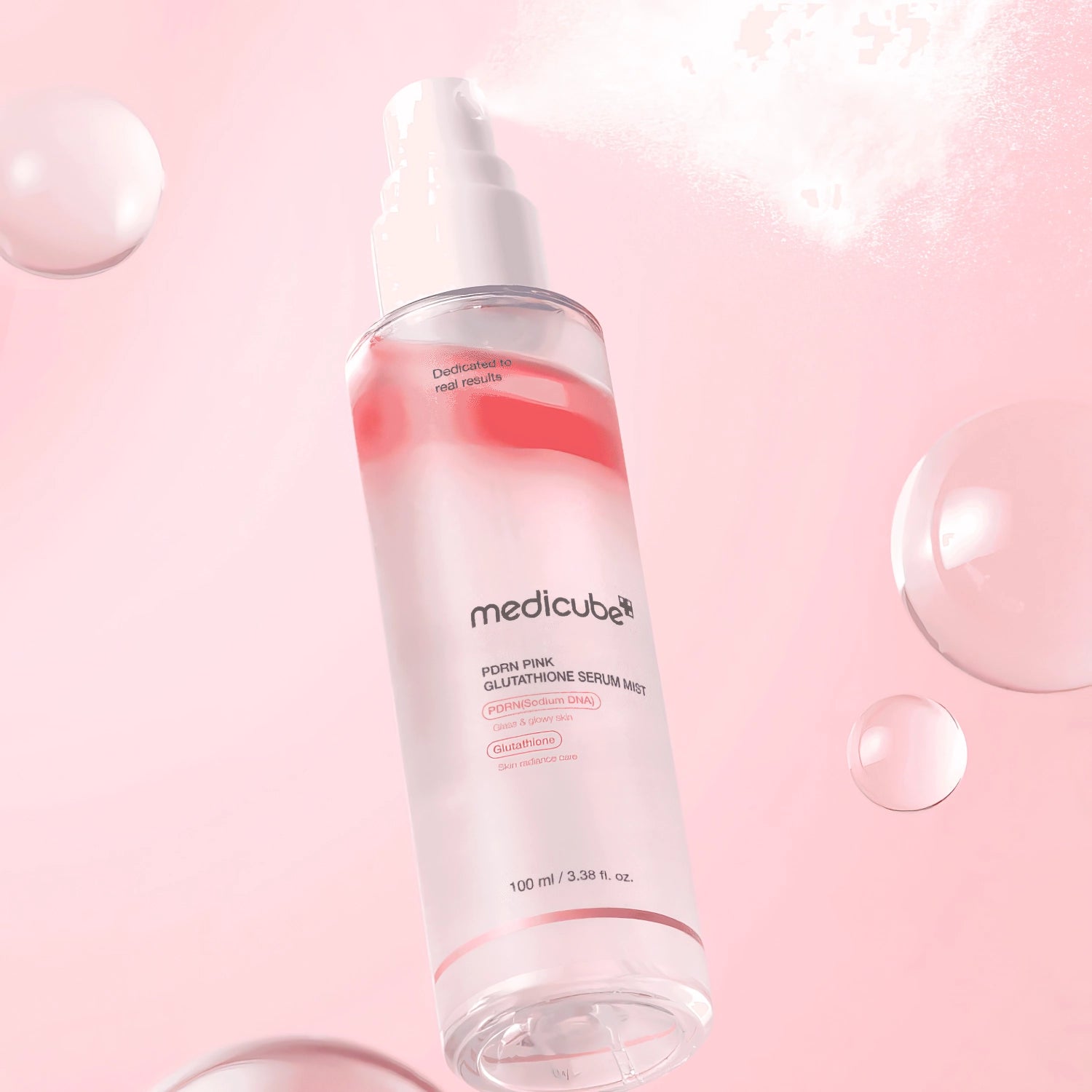 Medicube - PDRN Pink Glutathione Serum Mist - 100ml-Wonder Skin
