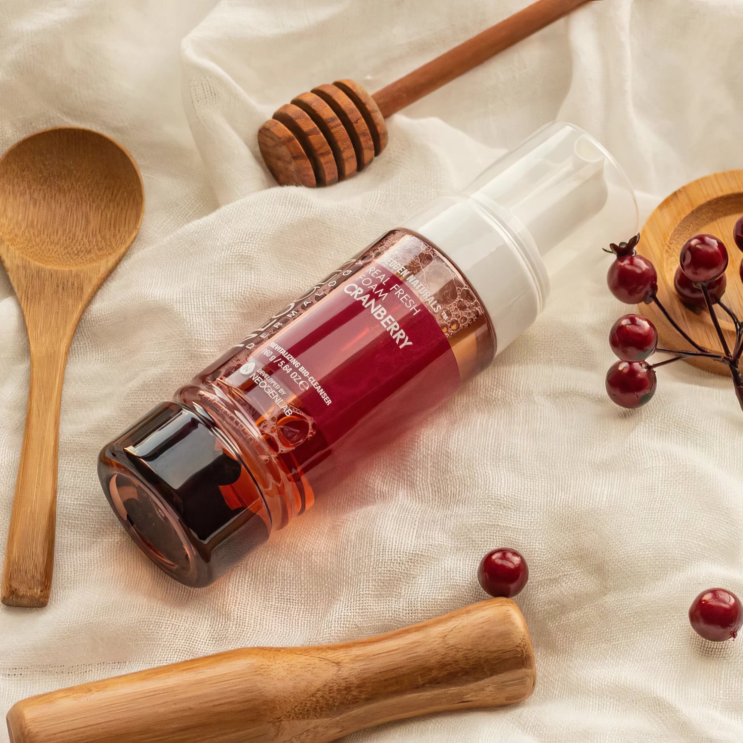 Neogen - Dermalogy Real Fresh Foam Cranberry - 160g-Wonder Skin