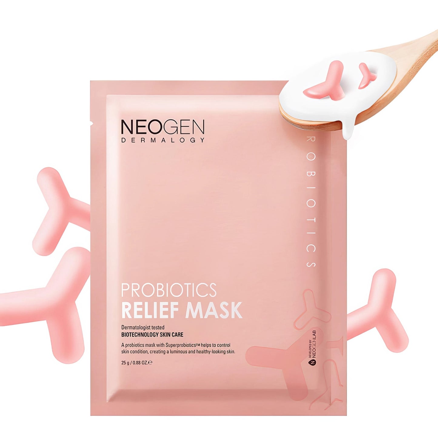 Neogen - Probiotic Relief Mask - 1pc/25g-Wonder Skin