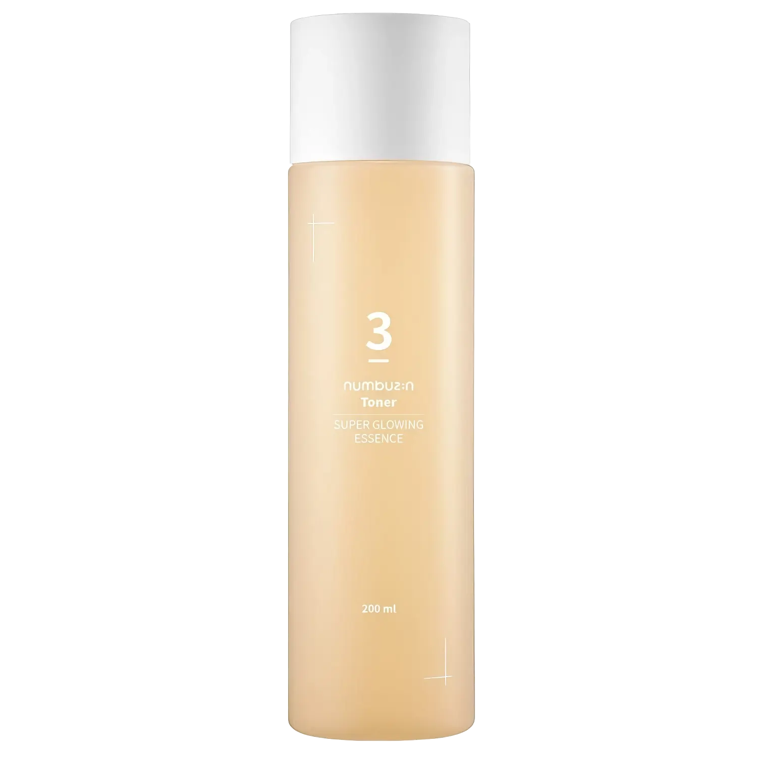 Numbuzin - No.3 Super Glowing Essence Toner - 200ml-Wonder Skin