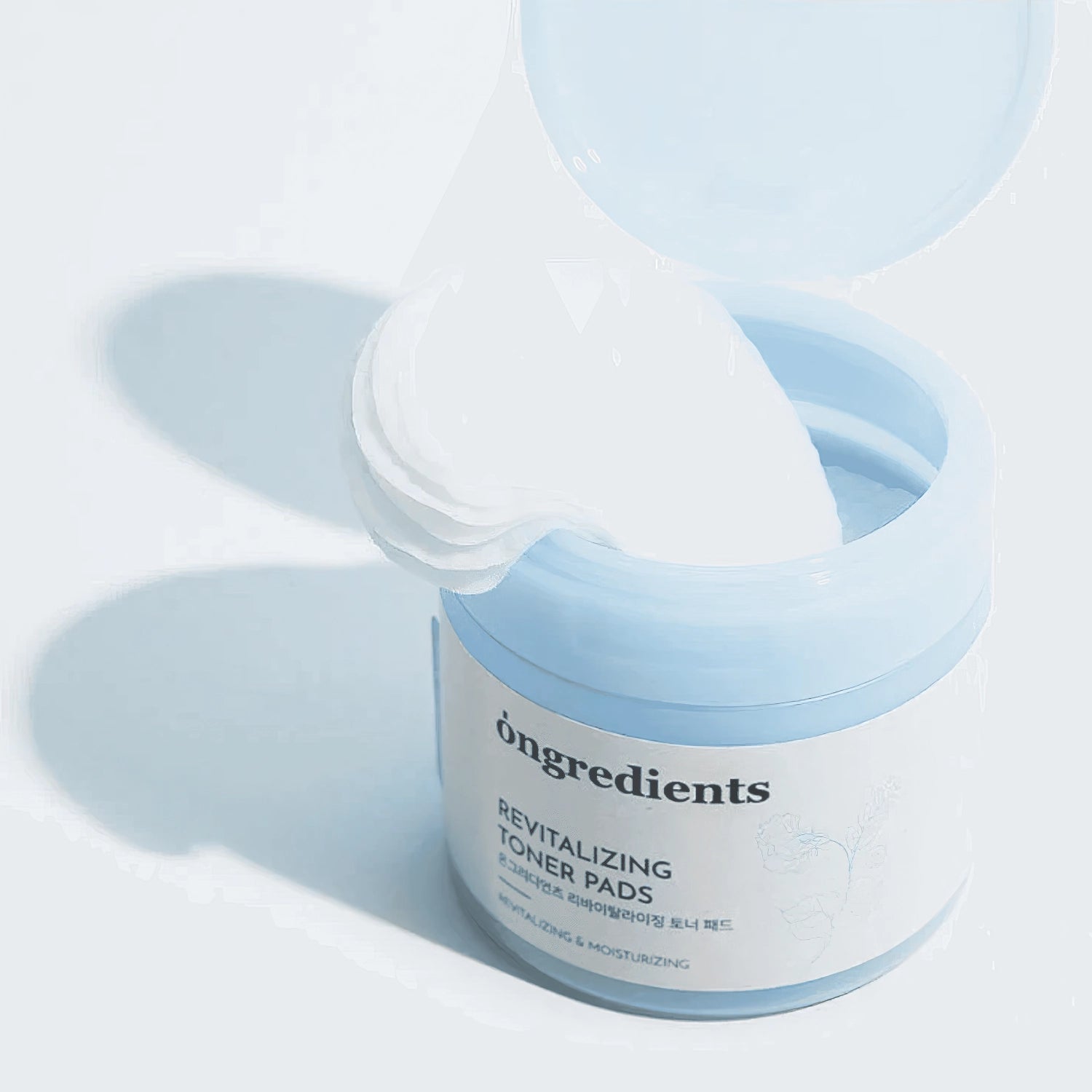 Ongredients - Revitalizing Toner Pads - 60 Pads-Wonder Skin