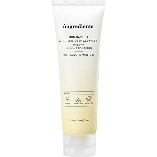 Ongredients - Skin Barrier Moisture Deep Cleanser - 120ml-Wonder Skin