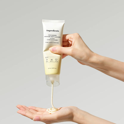 Ongredients - Skin Barrier Moisture Deep Cleanser - 120ml-Wonder Skin