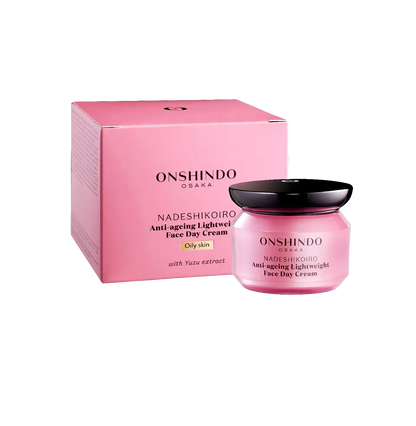 Onshindo Osaka - Nadeshikoiro – Lightweight Face Day Cream (Oily Skin) - 50ml-Wonder Skin