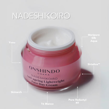 Onshindo Osaka - Nadeshikoiro – Lightweight Face Day Cream (Oily Skin) - 50ml-Wonder Skin