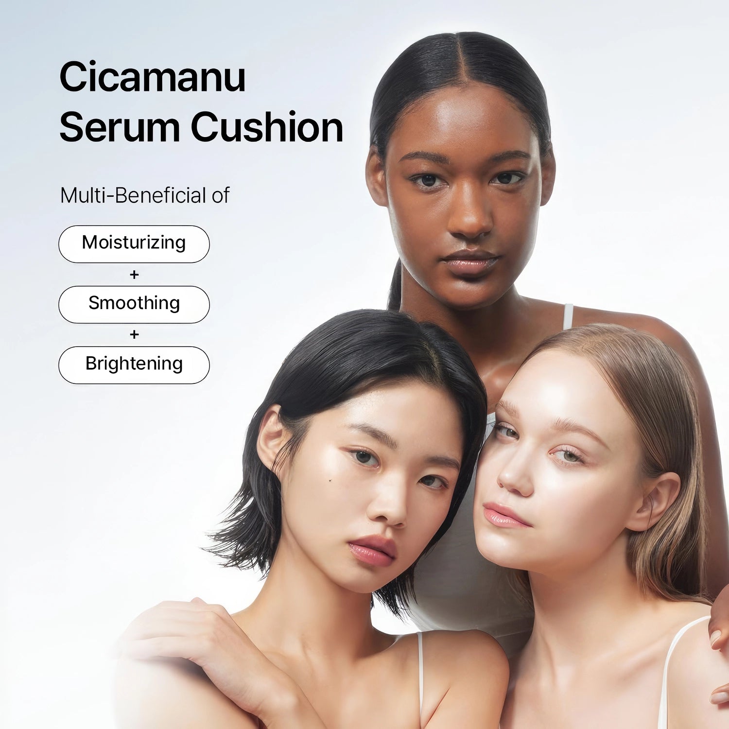 Parnell Cicamanu Serum Cushion #21N Rosy 15g-Wonder Skin