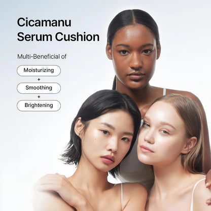 Parnell Cicamanu Serum Cushion #23N Nude Sand 15g-Wonder Skin