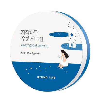 Round Lab - Birch Juice Moisutrizing Sun Cushion SPF 50+ PA++++, 15g-Wonder Skin