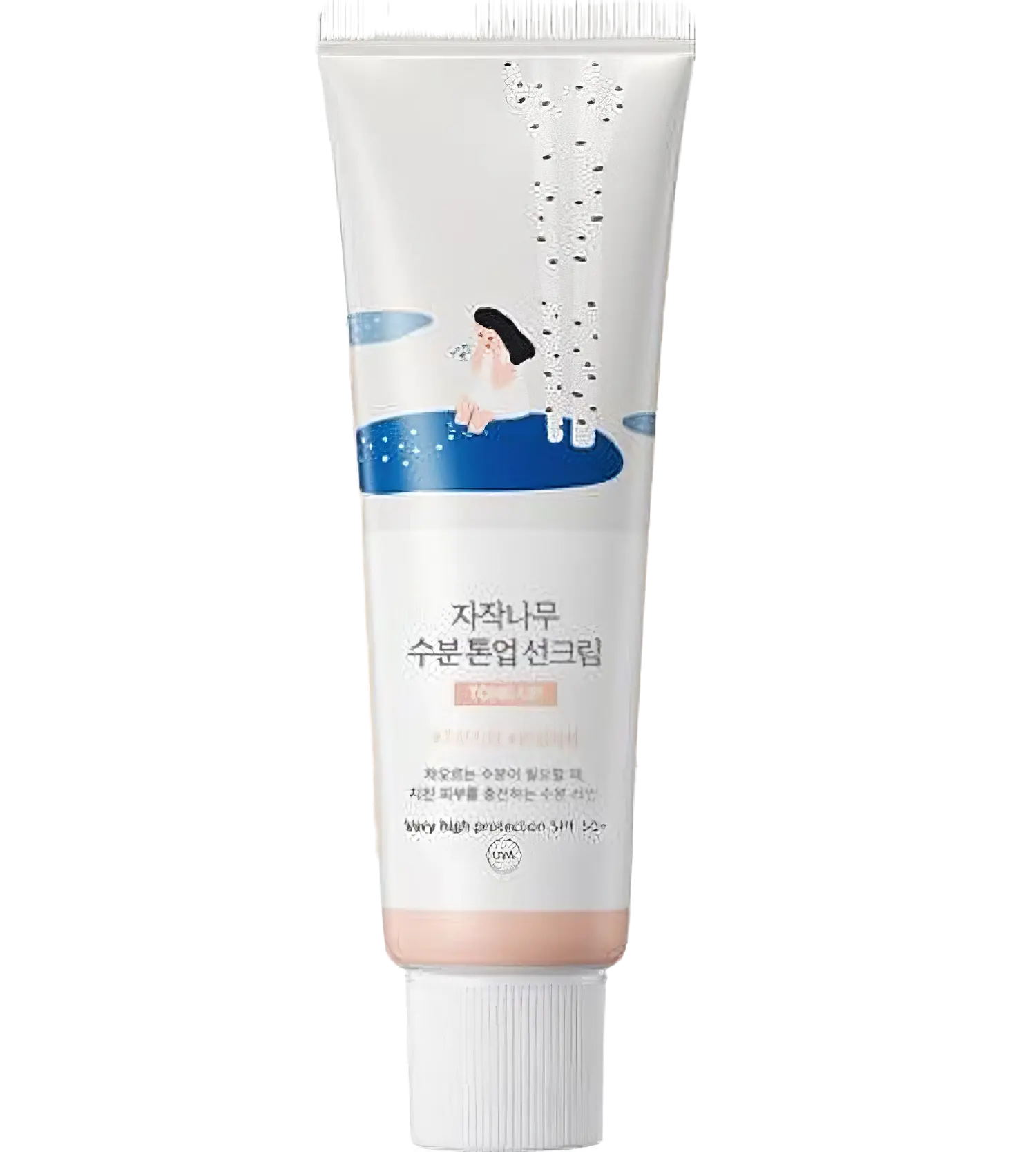 Round Lab - Birch Sap Moisturizing Tone- Up Sunscreen - 50ml-Wonder Skin