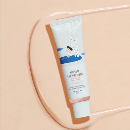 Round Lab - Birch Sap Moisturizing Tone- Up Sunscreen - 50ml-Wonder Skin