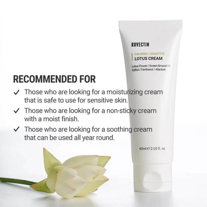 Rovectin Calming Lotus Cream 60ml