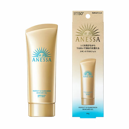 Shiseido Anessa - Perfect UV Sunscreen Skincare gel SPF50+ PA++++ - 90g-Wonder Skin