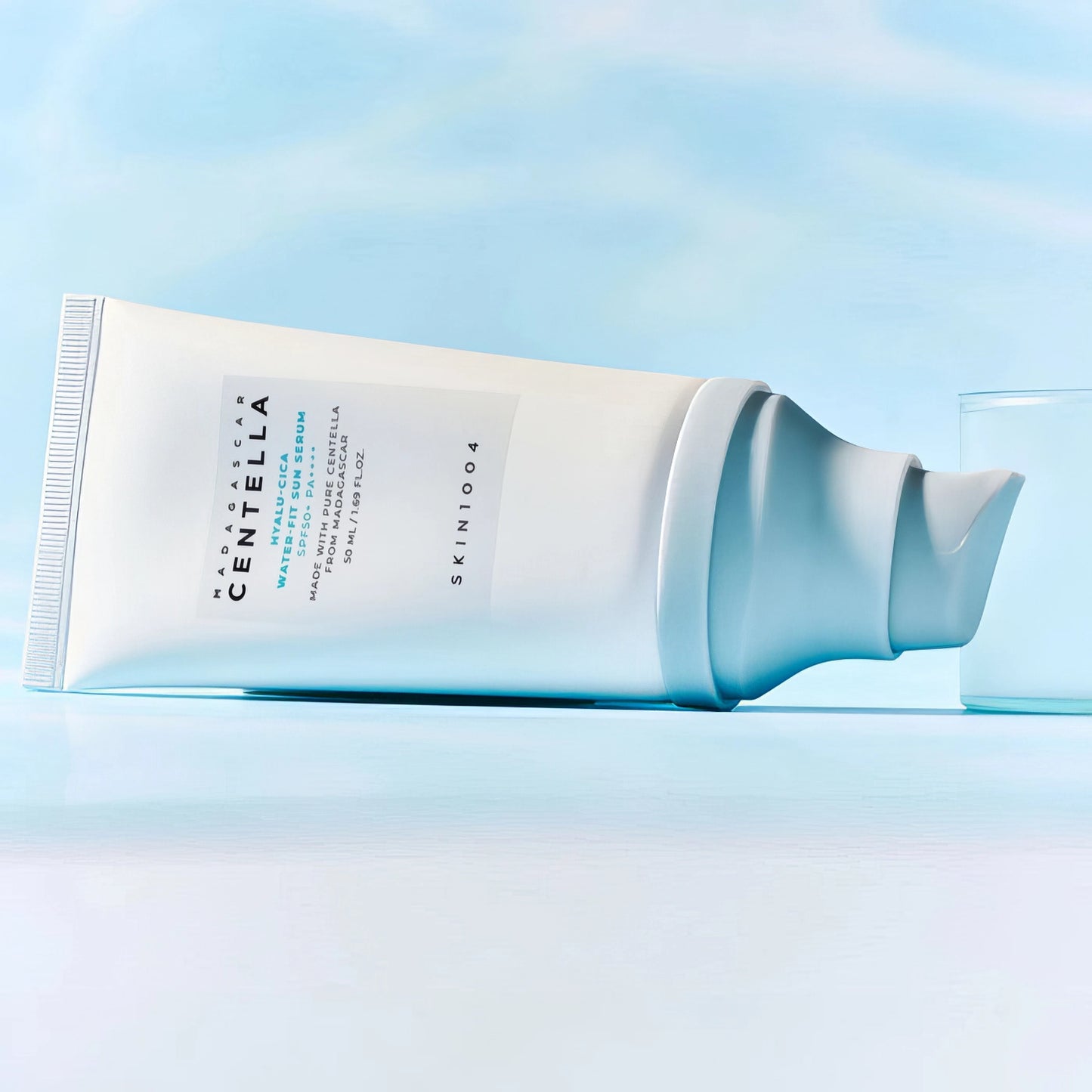 SKIN1004 Madagascar Centella Hyalu-Cica Water-Fit Sun Serum SPF50+ PA++++ 100ml-Wonder Skin