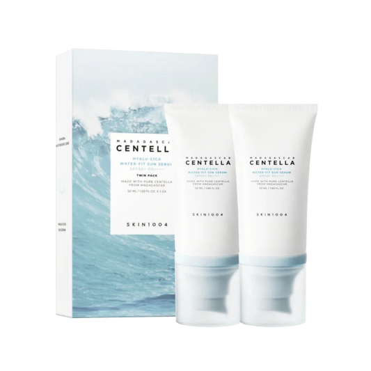 SKIN1004 - Madagascar Centella Hyalu-Cica Water-Fit Sun Serum SPF50+ PA++++ - 2x50ml