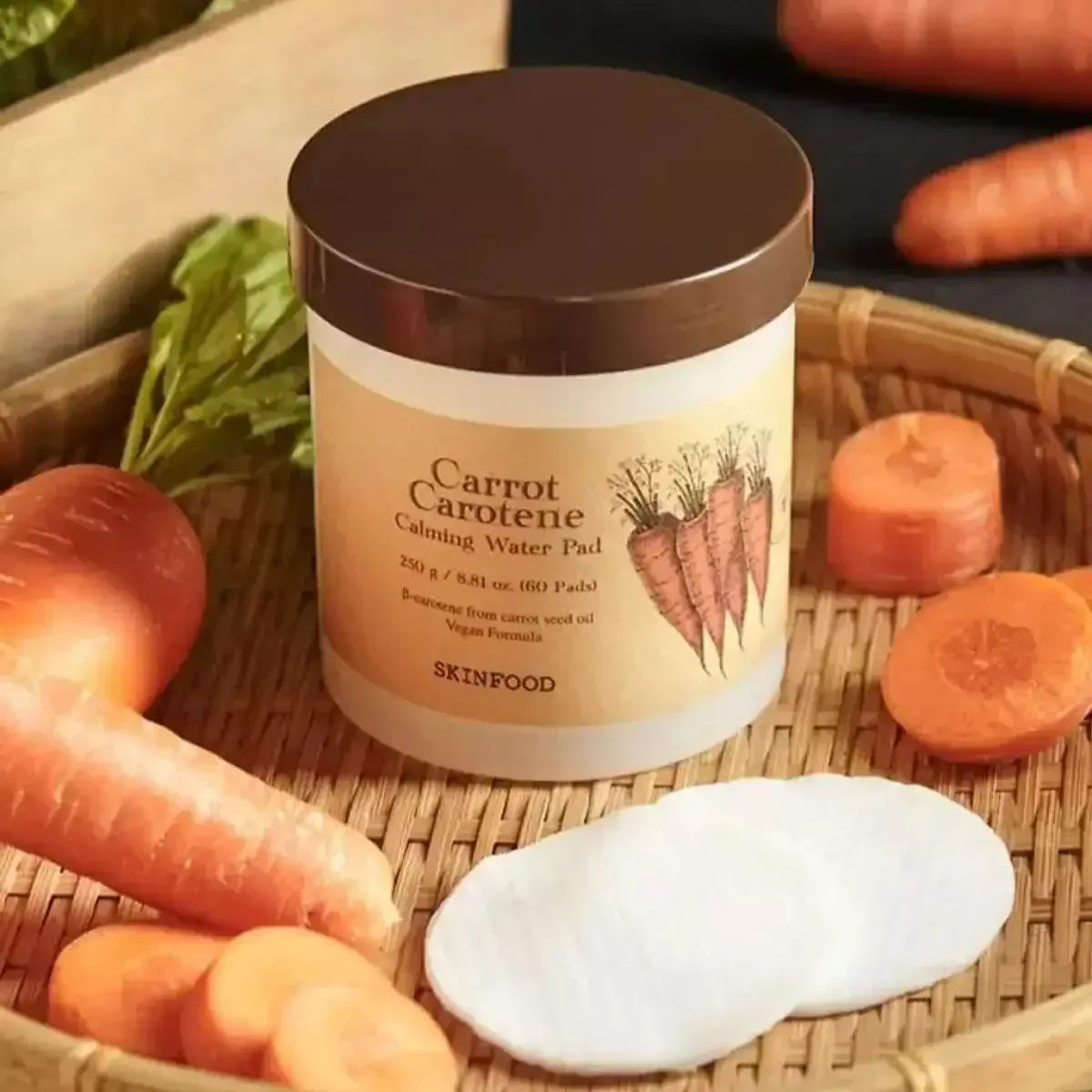 Skinfood Carrot Carotene Calming Water Pad 250g