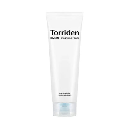 Torriden - DIVE-IN Low Molecular Hyaluronic Acid Cleansing Foam - 150ml-Wonder Skin