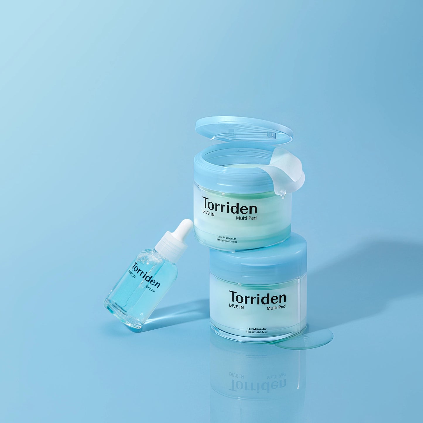 Torriden - DIVE-IN Low Molecular Hyaluronic Acid Multi Pad - 80 sheets, 160ml-Wonder Skin