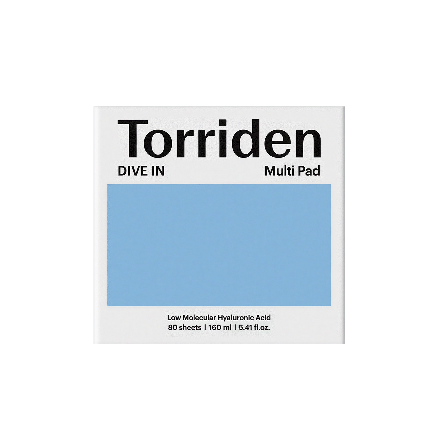 Torriden - DIVE-IN Low Molecular Hyaluronic Acid Multi Pad - 80 sheets, 160ml-Wonder Skin