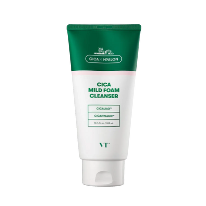VT - Cica Mild Foam Cleanser - 300ml-Wonder Skin