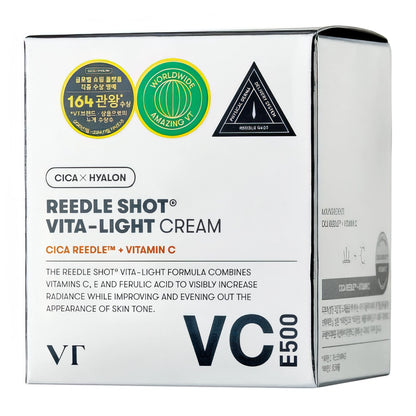 VT - Reedle Shot Vita-Light Cream - 50ml-Wonder Skin